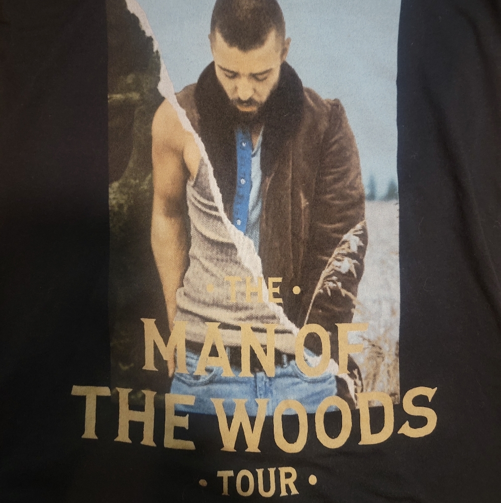 Justin Timberlake Man of the Woods tour shirt - Picture 1 of 3